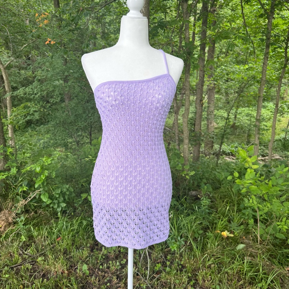 For Love And Lemons Cover Up Dress Crochet Woven Beach